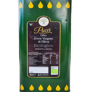 Olio Extravergine Di Oliva Biologico 3LT